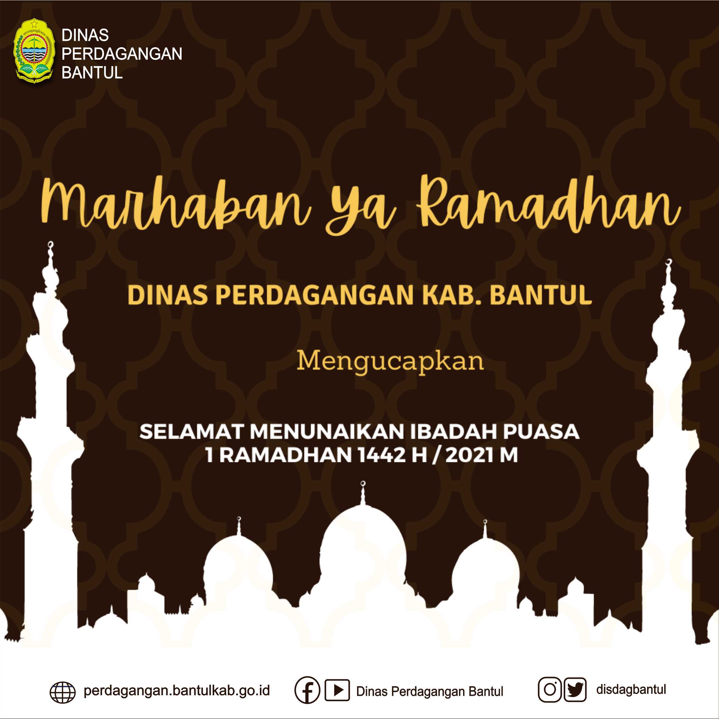 Marhaban ya Ramadhan 1442 H/ 2021M