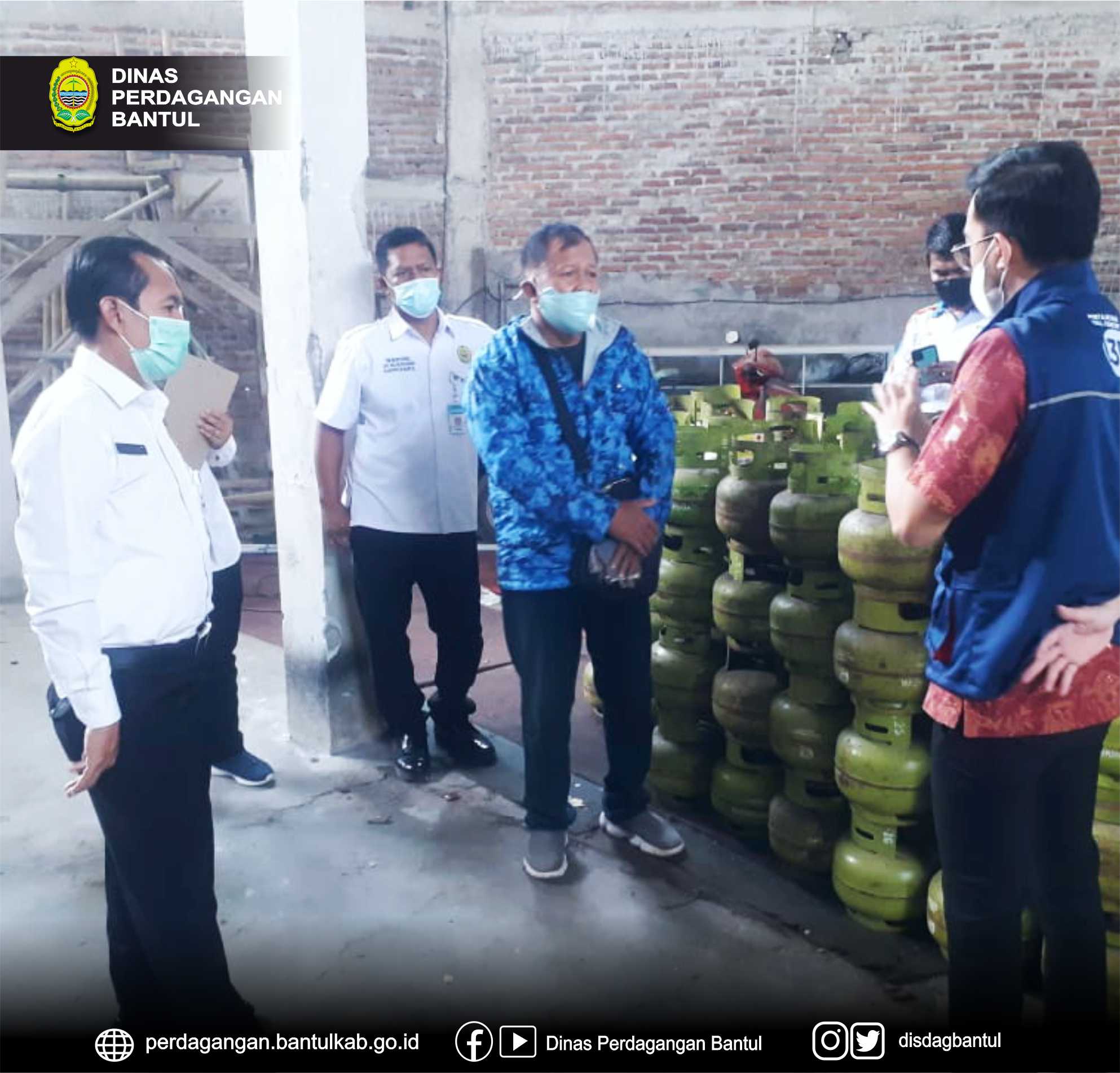 Pemantauan Ketersediaan LPG Tabung 3 Kg Bersama PT. Pertamina Wilayah Yogyakarta Dalam Rangka Menghadapi Hari Raya Idul Fitri 1442 H di Beberapa Pangkalan LPG
